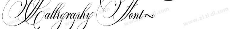 Calligraphy Font字体转换 Calligraphy Font字体转换
